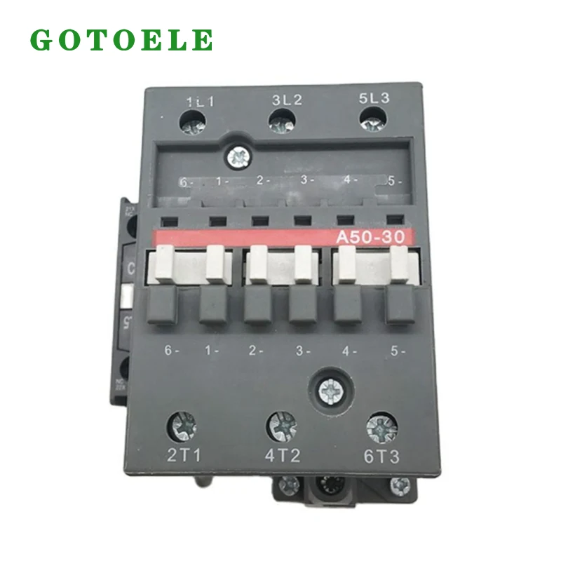 A50-30-11 Công tắc tơ AC 3 cực 100A 1NO + 1NC Danh bạ phụ