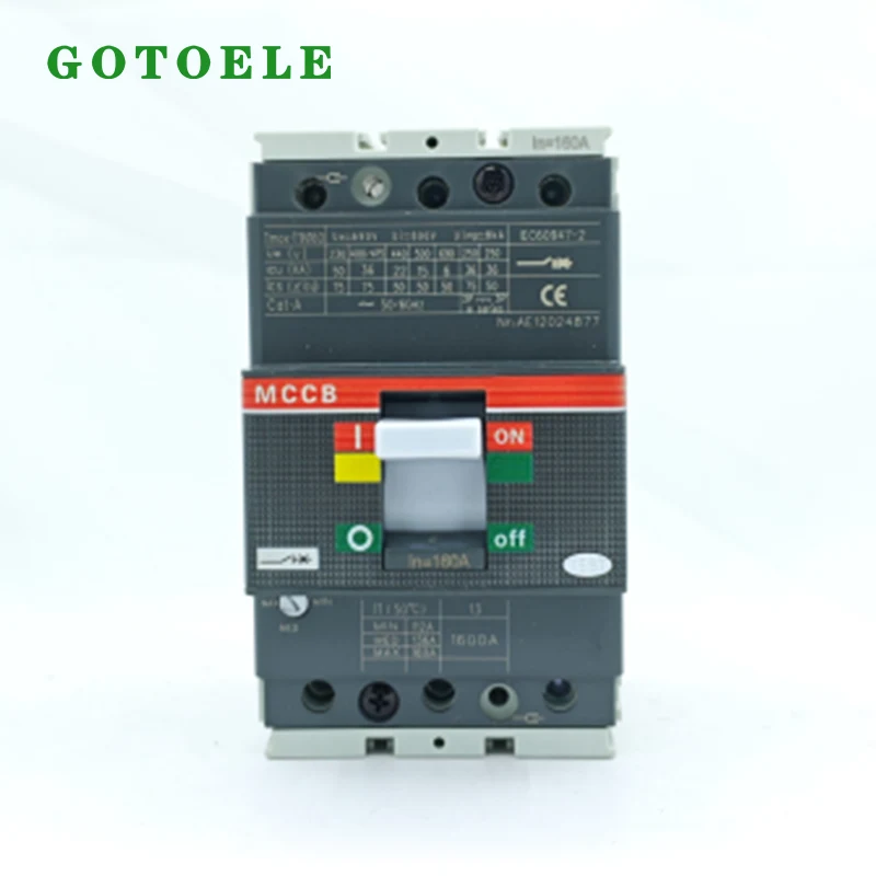 Bộ ngắt mạch vỏ đúc dòng ABB TMAX 3P 63A - 1600A