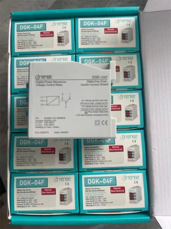 Digital Three Phase Phase Sequence Voltage Monitoring Relay