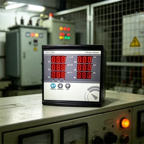 EM-06 Digital Panel Multimeter with 3×6 Digit LED Display