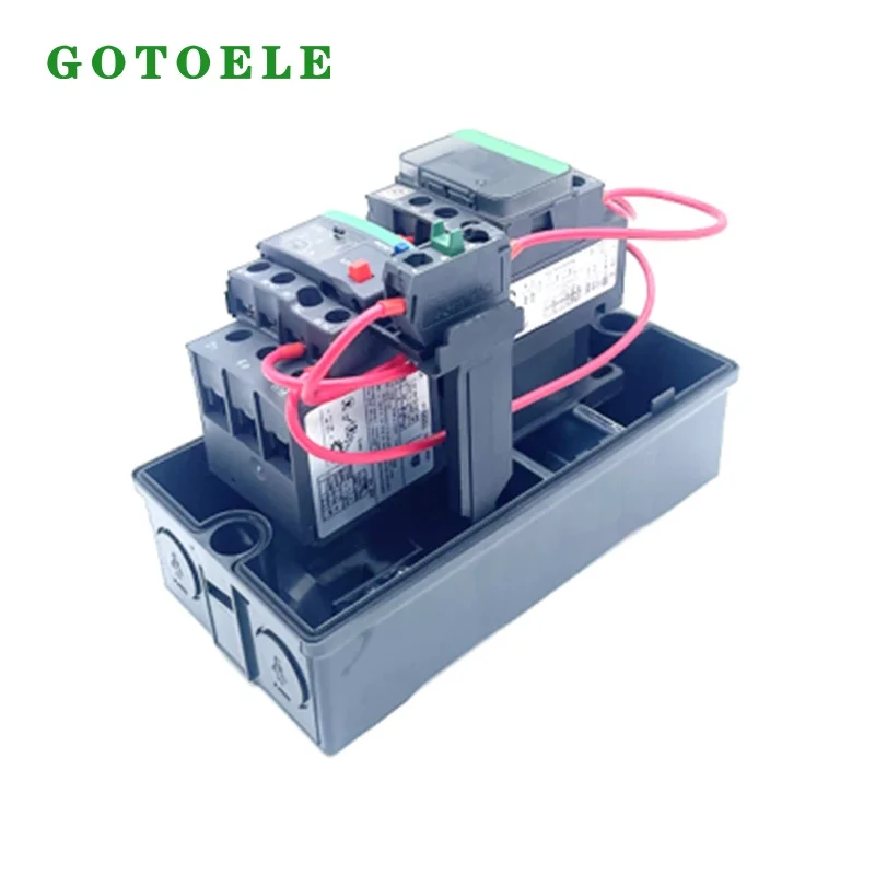 Bộ khởi động động cơ từ LE1-D09 4KW 5.5HP 20A 3P 1NO+1NC