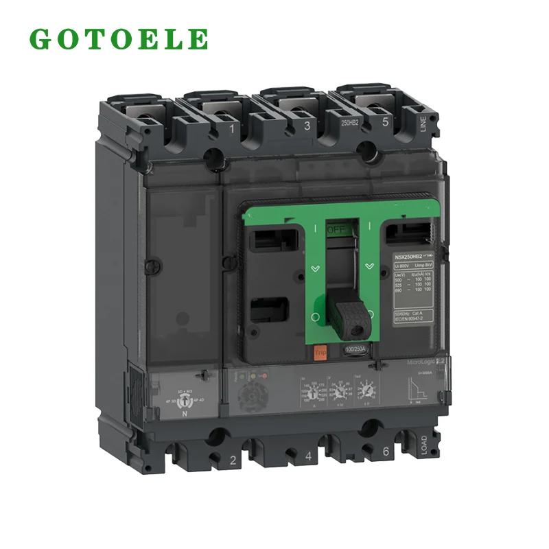 Cầu dao vỏ đúc kiểu NSX 3P 63A - 1600A