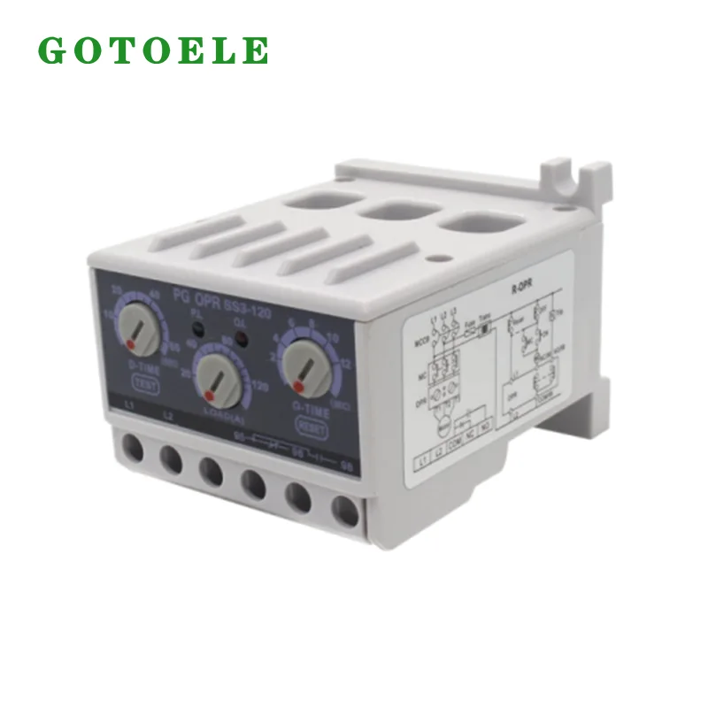 Rơle quá tải động cơ điện tử PG OPR-SS3-120